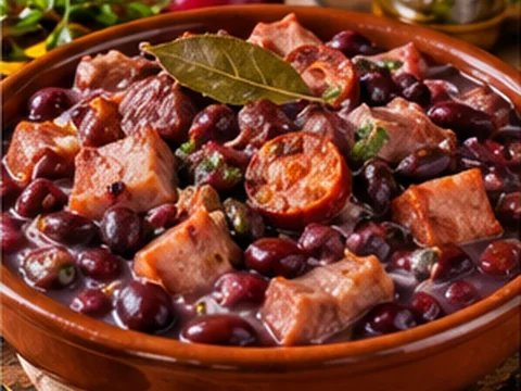 Feijoada à Transmontana — Imagem ilustrativa criada digitalmente