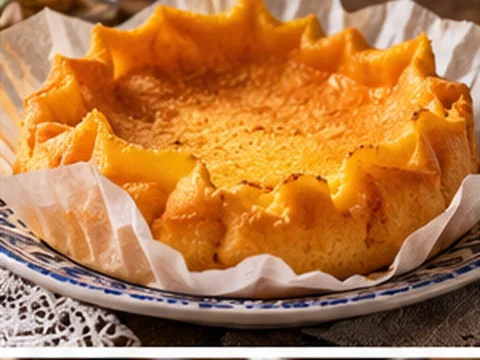Pão de Ló de Ovar — Imagem ilustrativa criada digitalmente